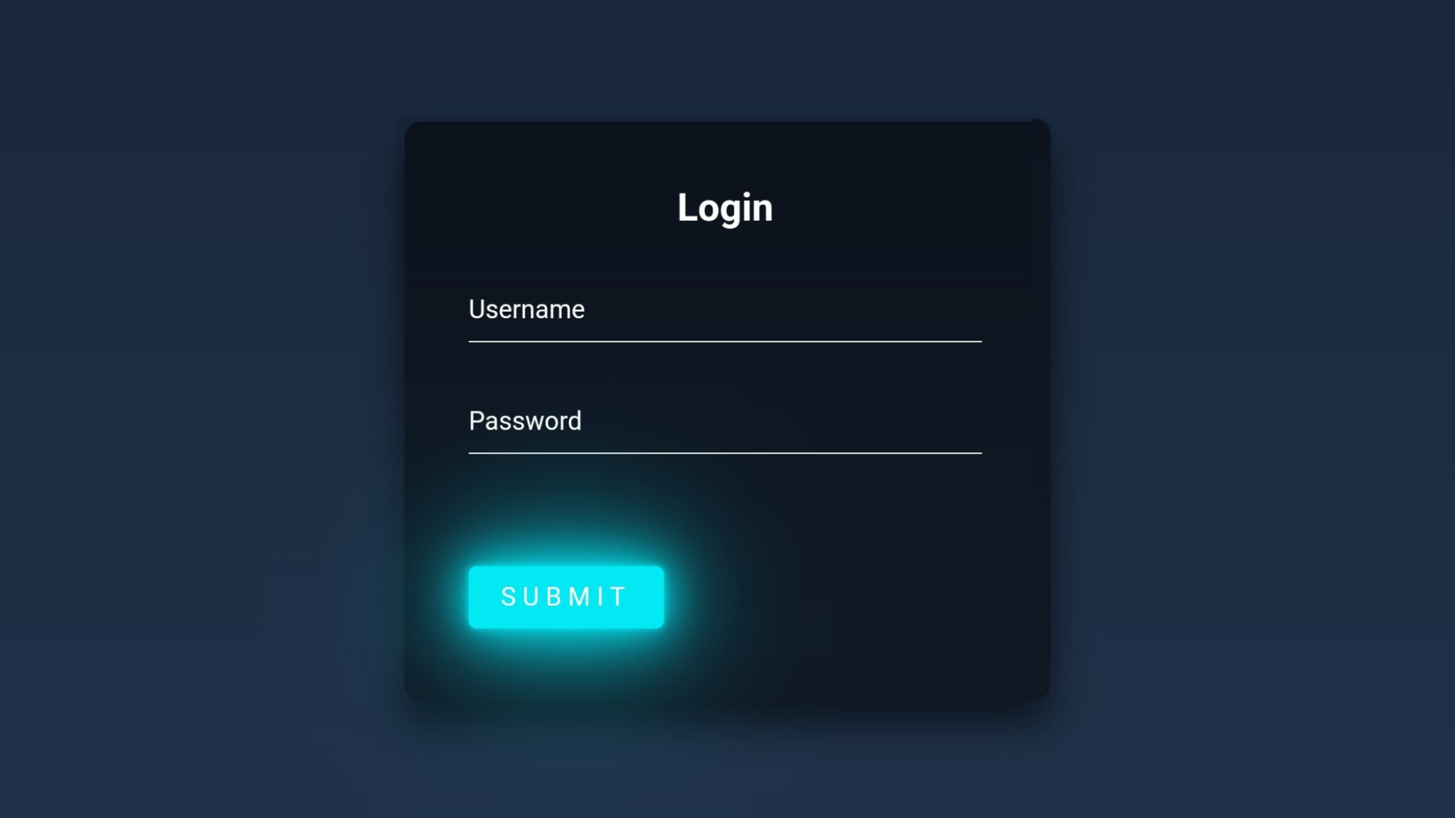 How to make Cool Glowing Login Form using HTML CSS | Coding Stella