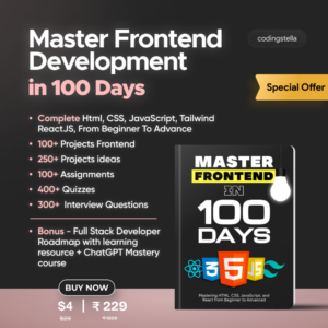 Master frontend in 100 Days