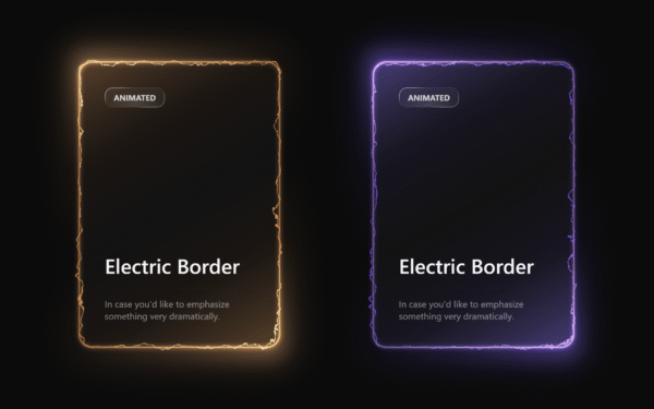 How to make Animated Electric Card using HTML & CSS - Coding Stella