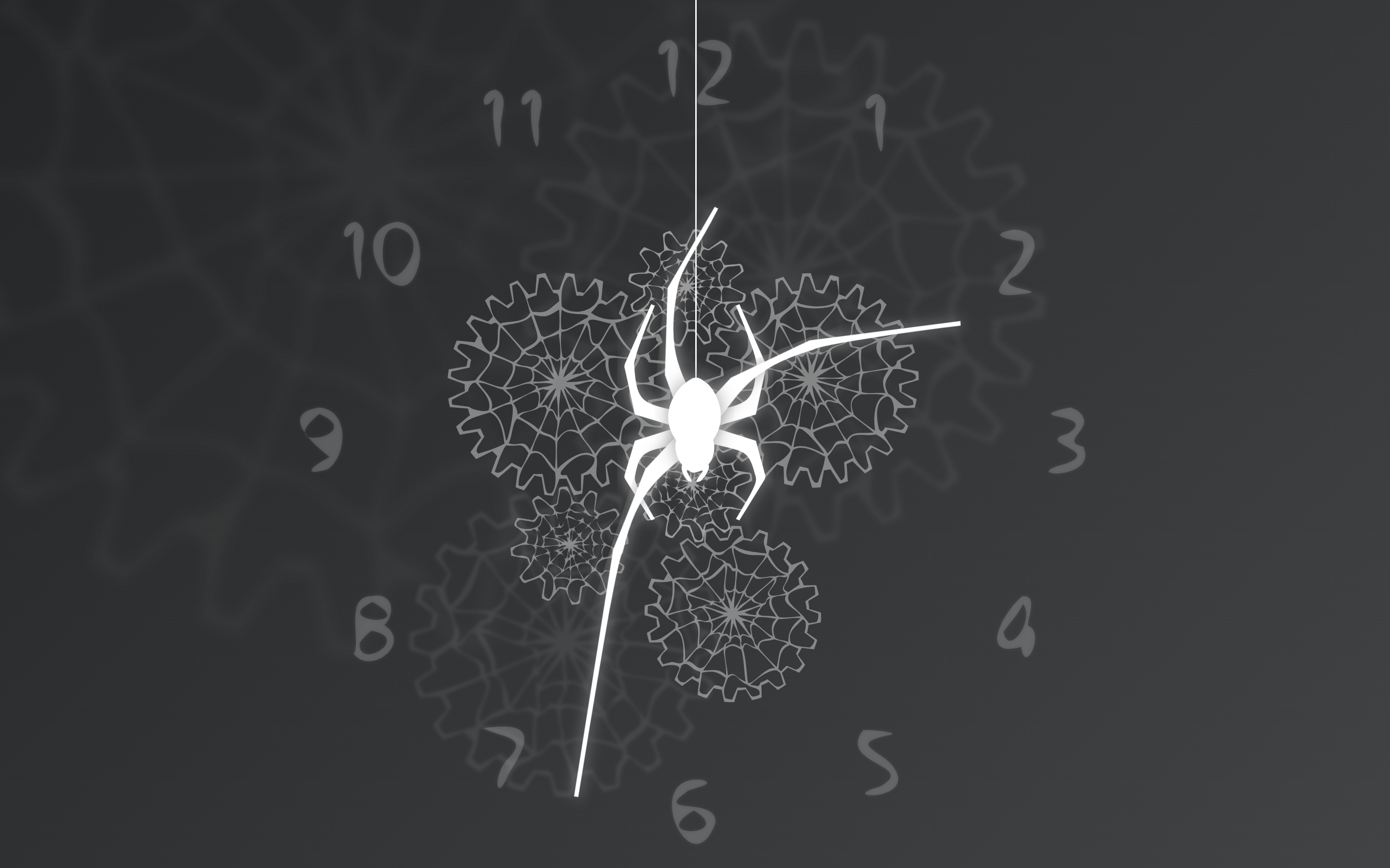 How to create Spider Clock Animation using HTML CSS and JS