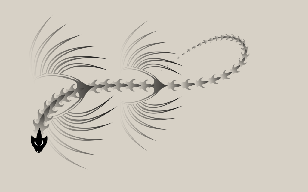 How to create Interactive Dragon Cursor using HTML CSS and JS