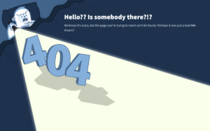 How to create Yeti 404 Animated Page using HTML CSS and JS