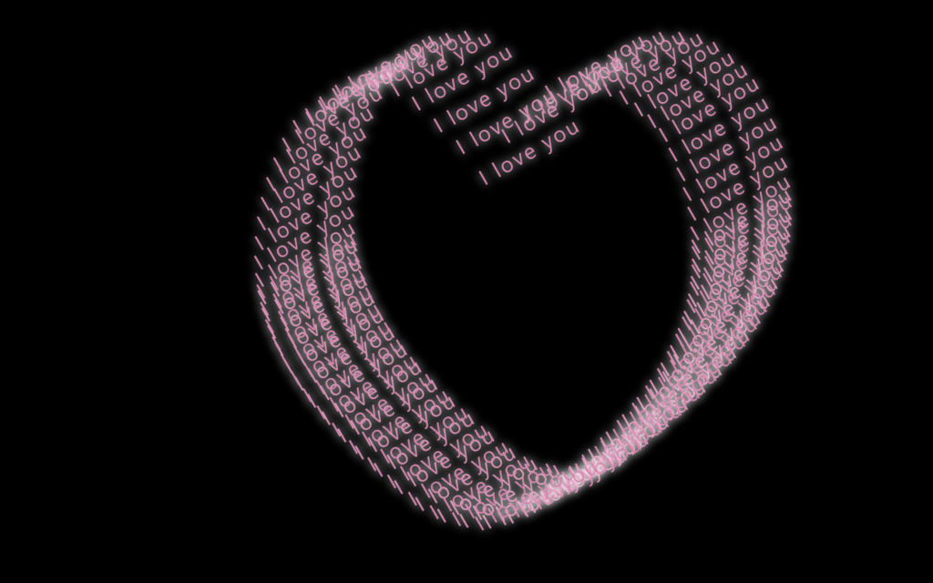 How to create I Love You Heart Animation using HTML CSS and JS