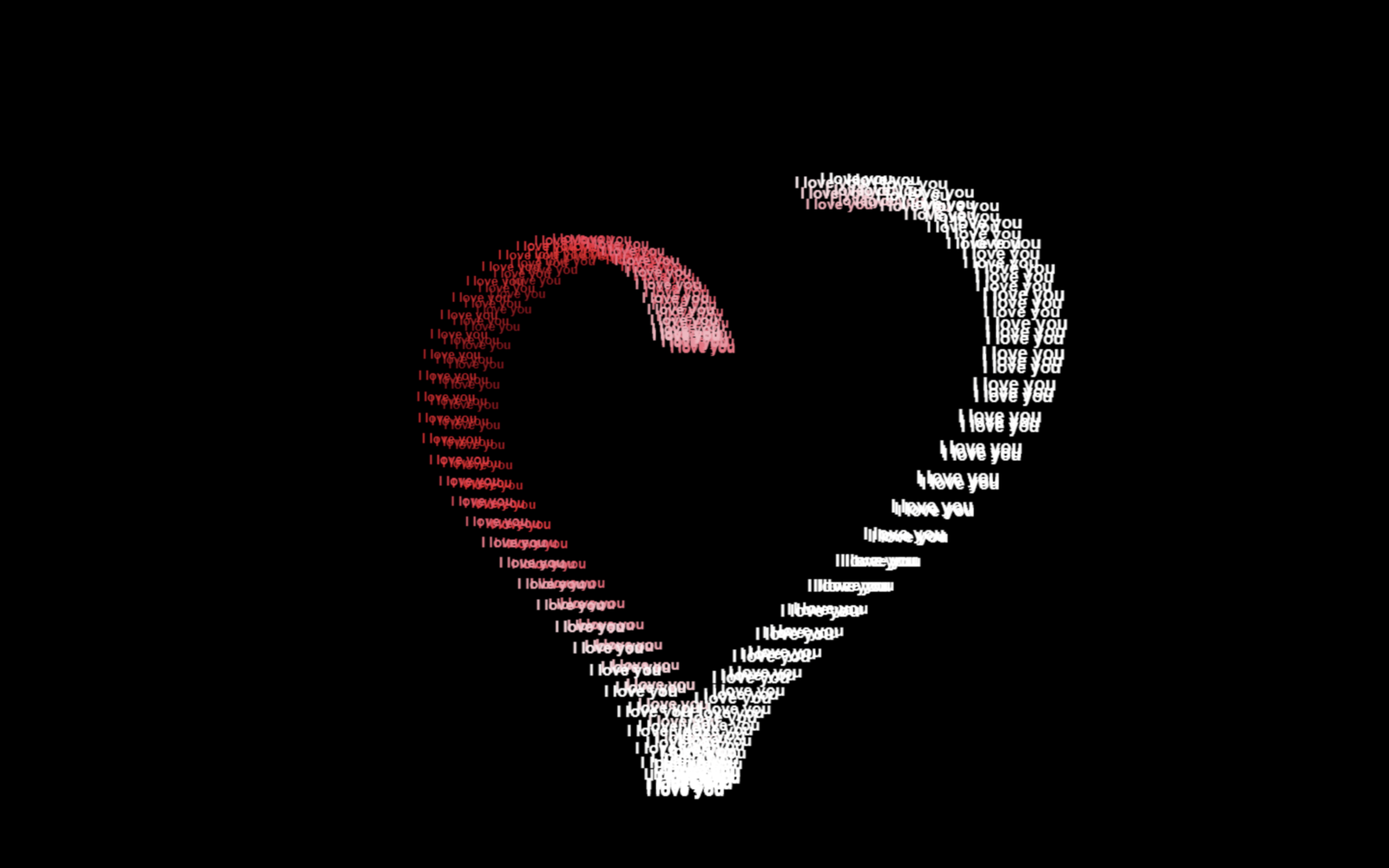 How to make I Love You Heart Animation using HTML, CSS & JavaScript ...