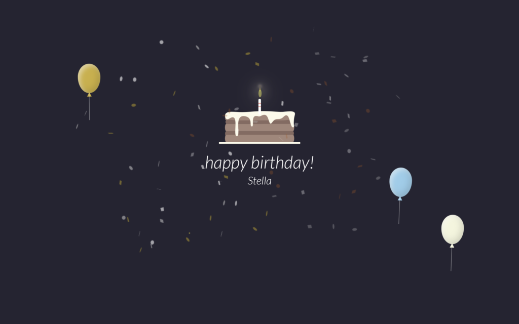 How to make Animated Birthday Cake using HTML CSS & JavaScript
