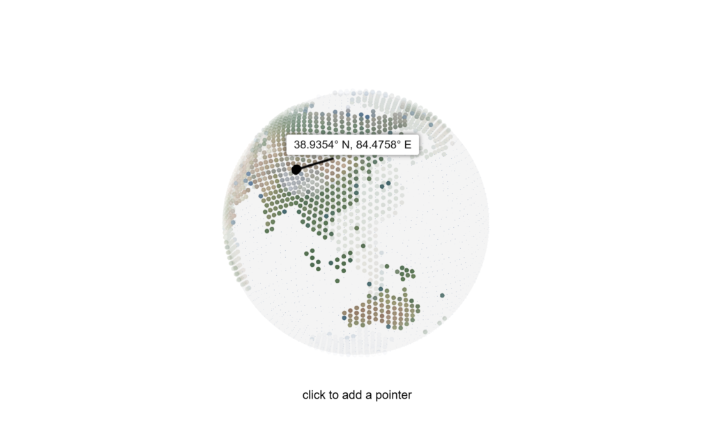 How to make 3D Globe with Location Pointer using HTML CSS and JavaScript