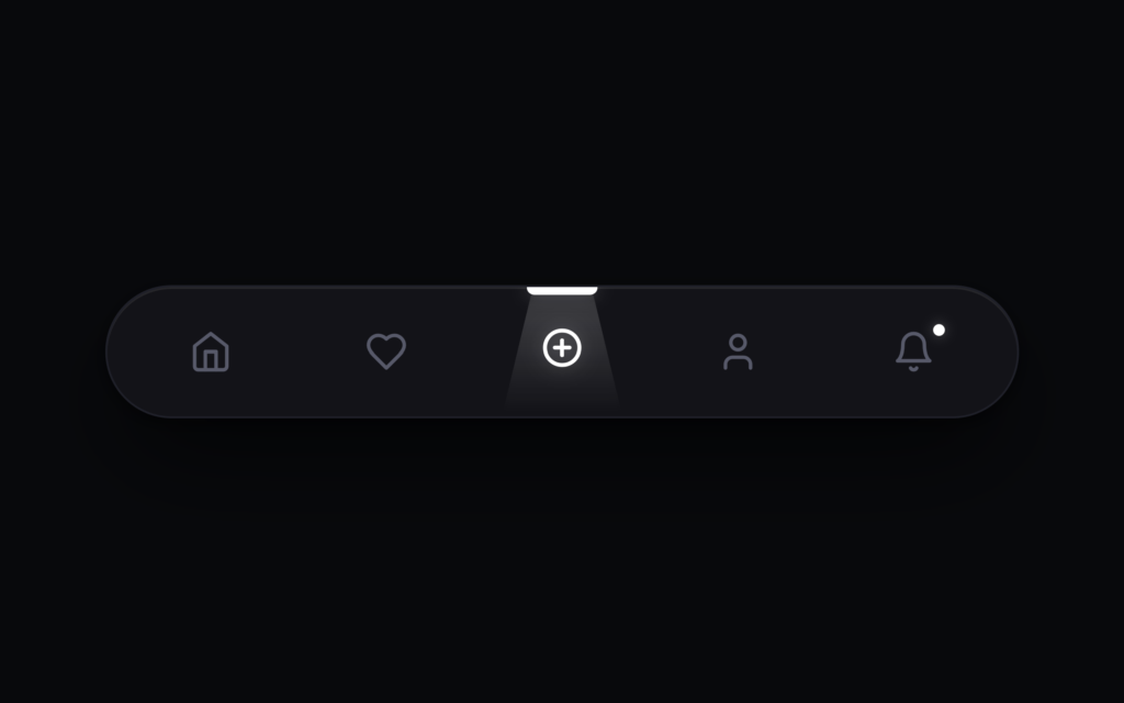 Navigation Menu Tab Vol. 1 using HTML, CSS & JavaScript